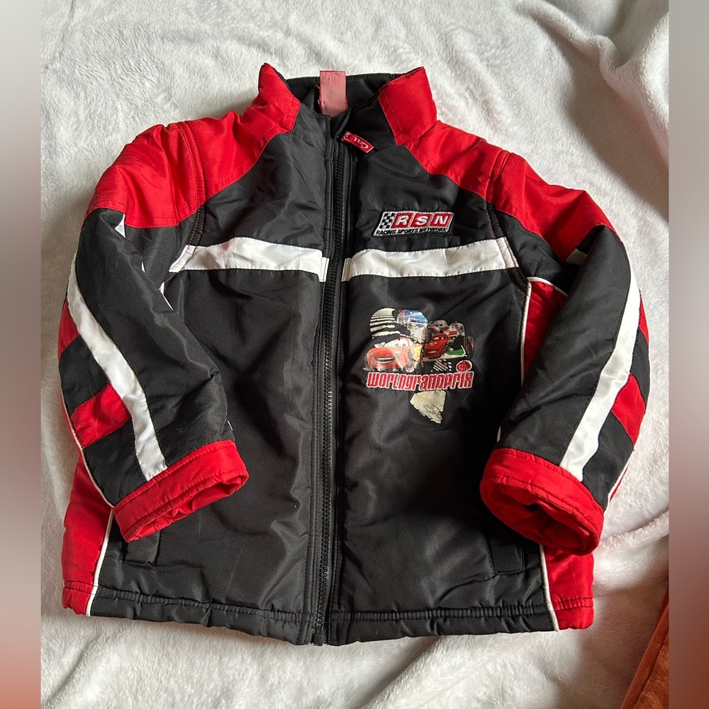 Toddler cars jacket